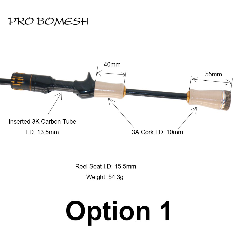 Pro Bomesh 3A Grade Cork SKTS  - Ice Fishing Reel review and price