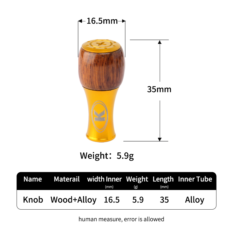 Umi 1pc Fishing Reel Wood Knob - Trolling Reel review and price