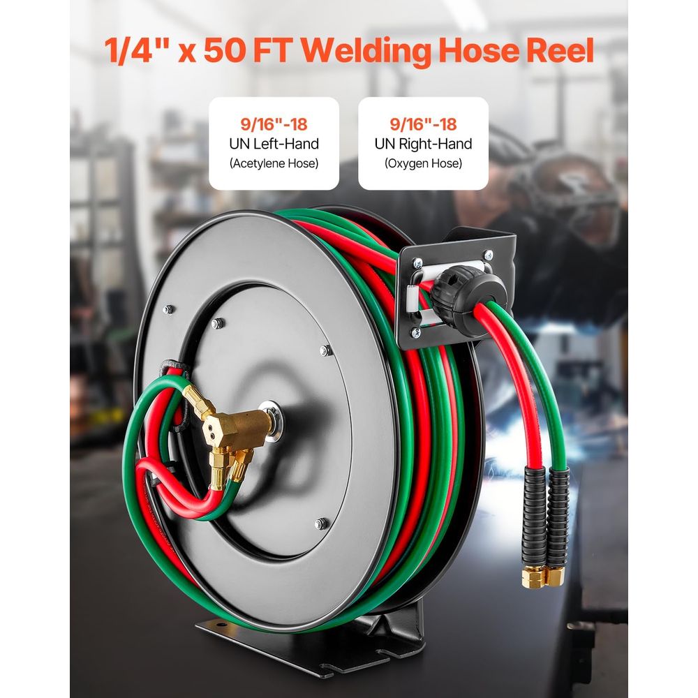 Retractable Welding Hose Reel  - Conventional Reel review and price