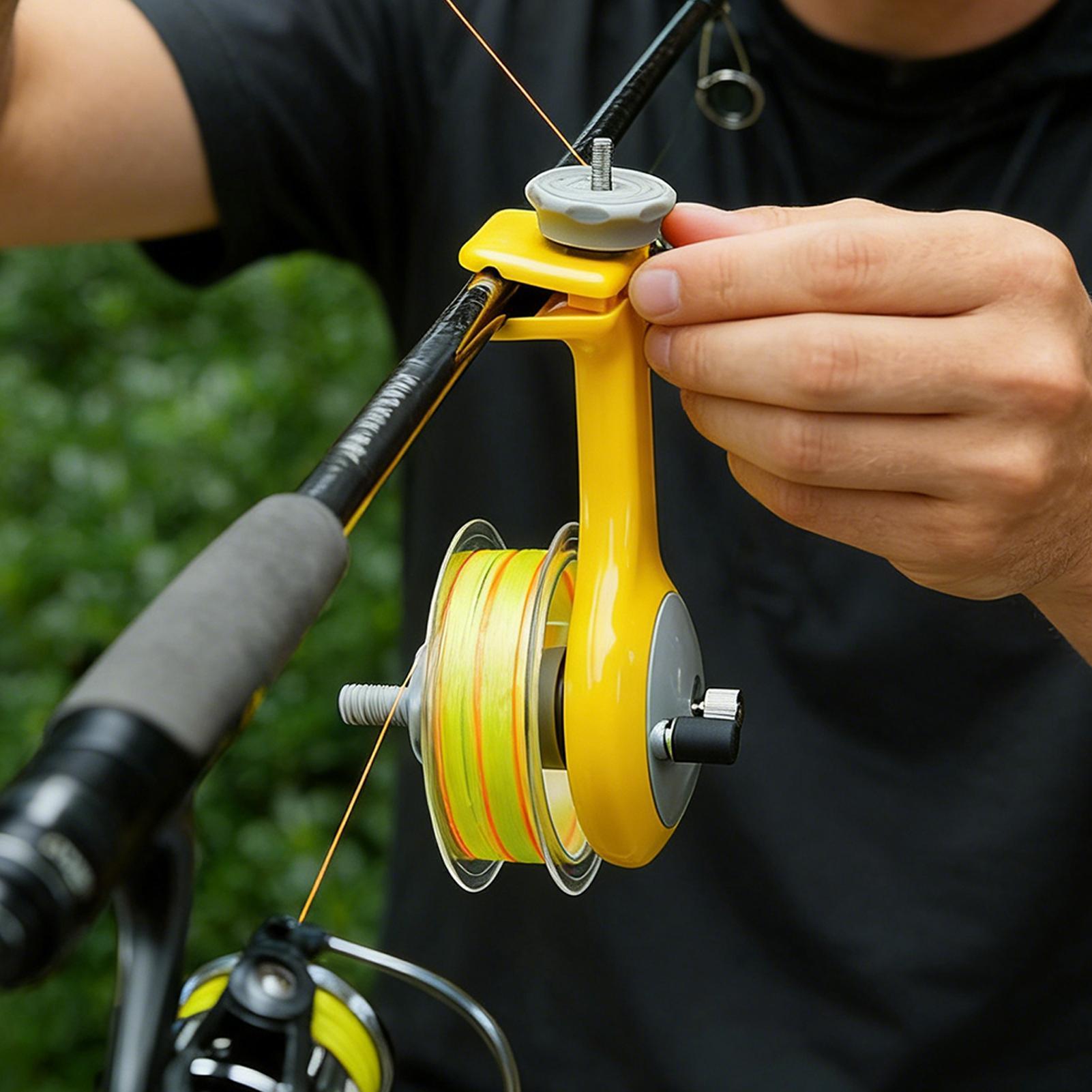 Fishing Line Spooler with Clam - Ice Fishing Reel review and price