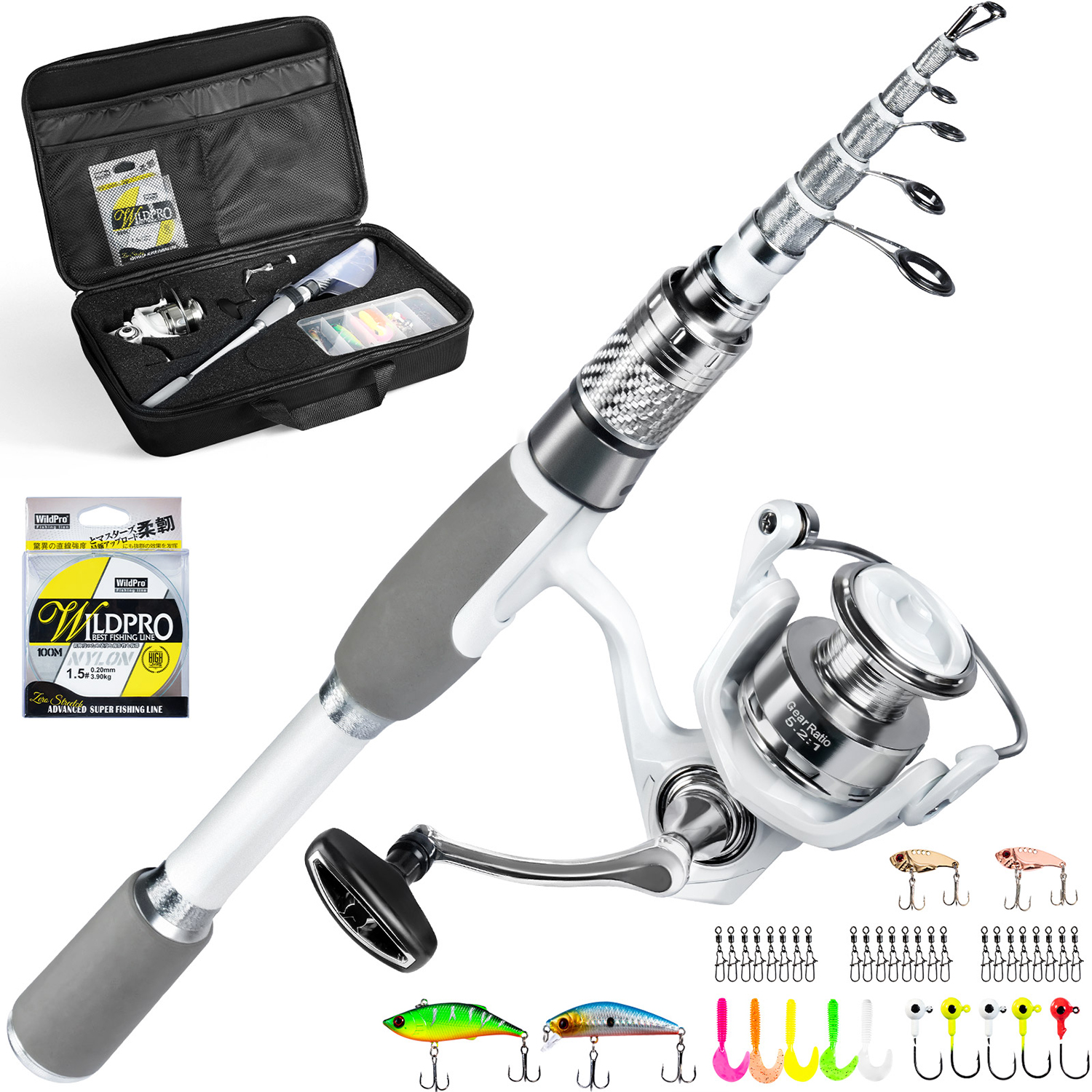 Ghosthorn Fishing Rod And Reel - Reel Bag review and price