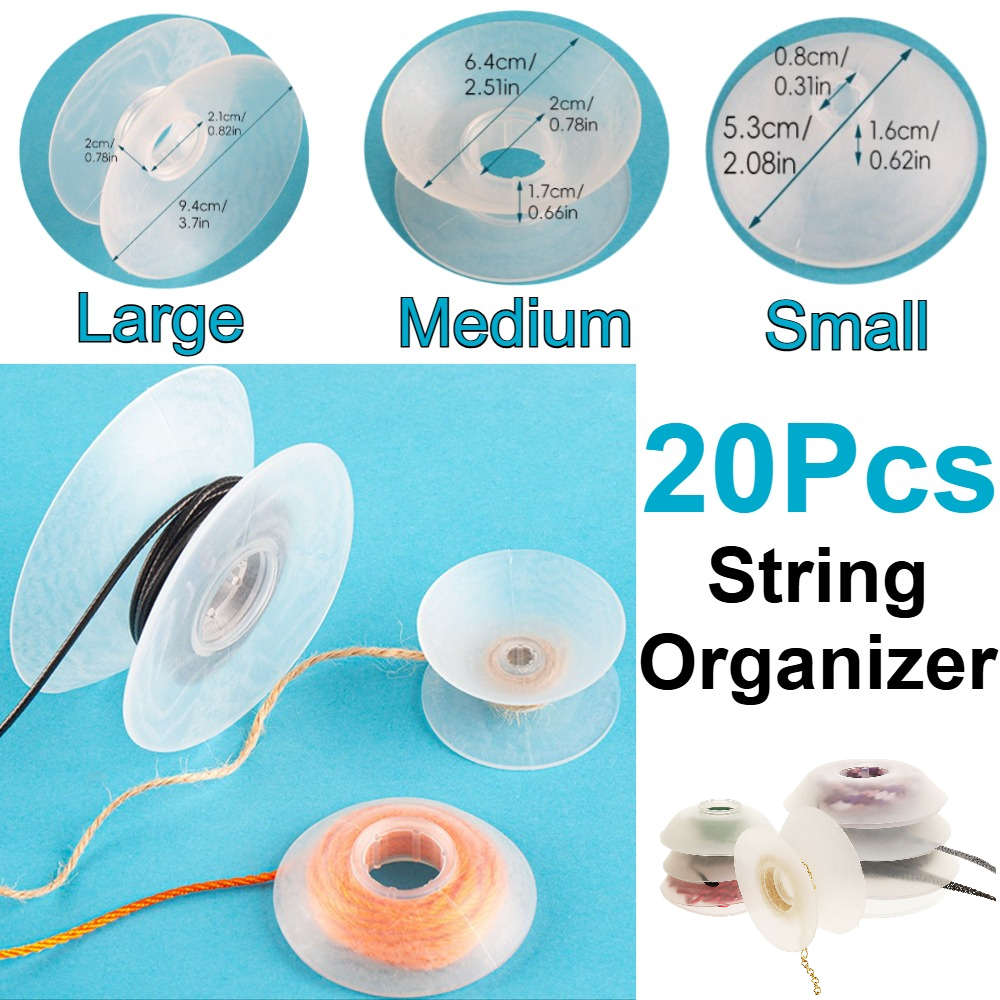 20Pcs Small/Medium/Large Threa - Reel Bag review and price