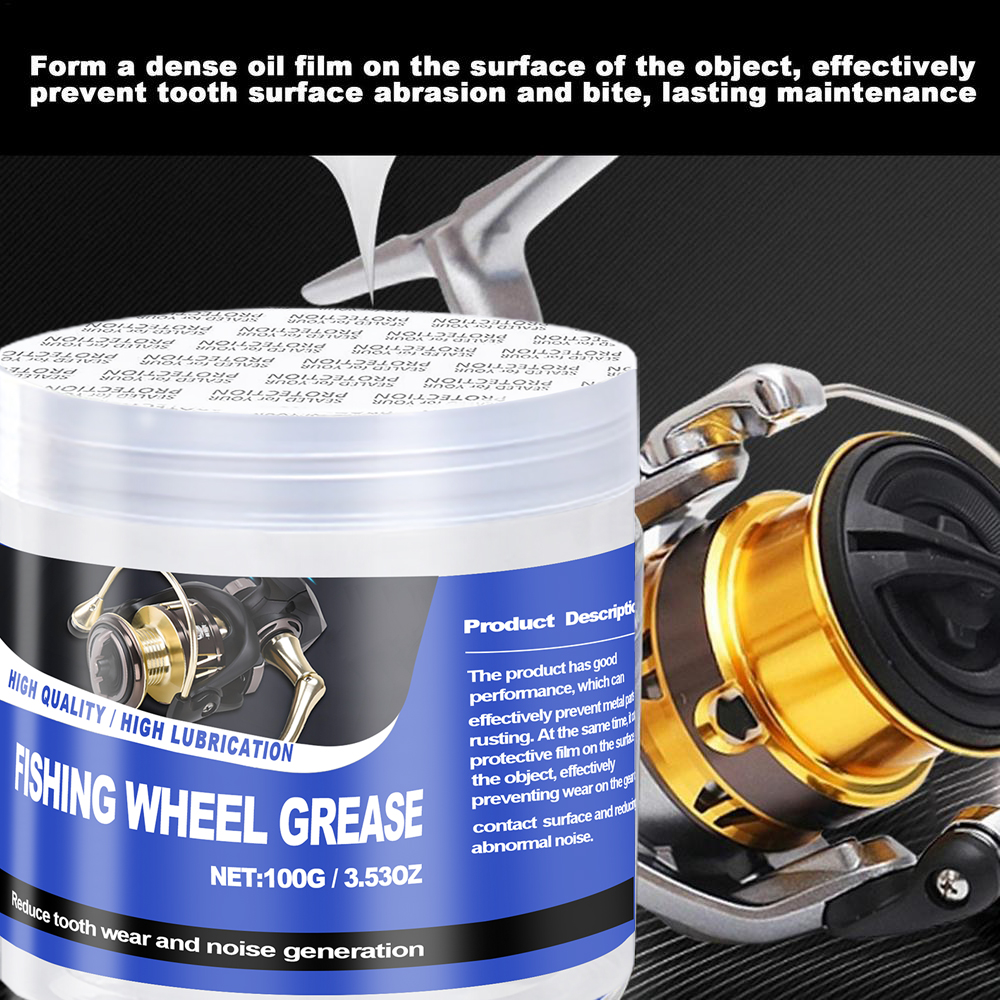 50g /100g Fishing Reel Grease  - Reel Oil review and price
