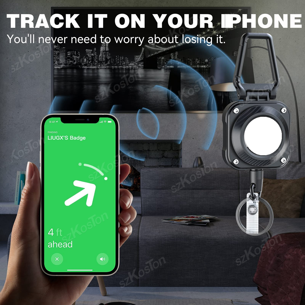 Retractable Keychain for Apple - Reel Cover review and price