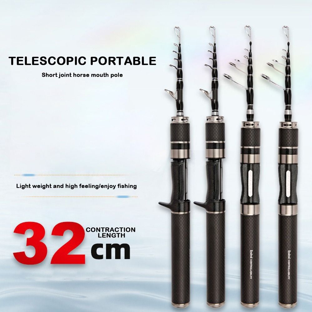 1.5m-1.8m Fishing Pole Rod Set - Spincast Reel review and price