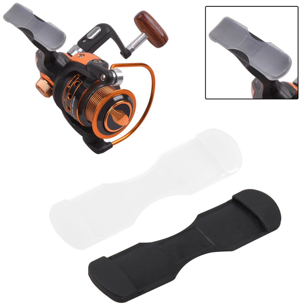 10Pcs Black/White Rubber Fishi - Reel Cover review and price