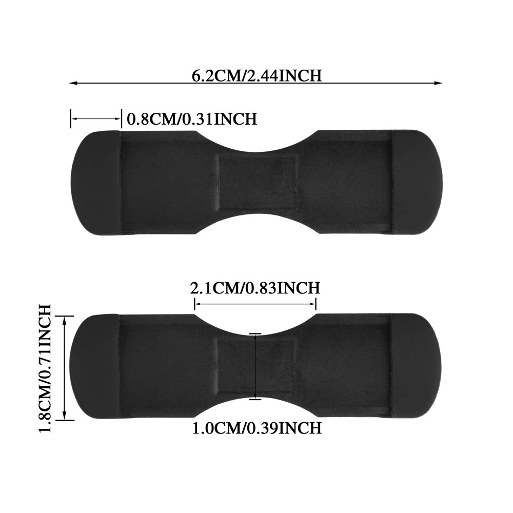 10Pcs Black/White Rubber Fishi - Reel Cover review and price