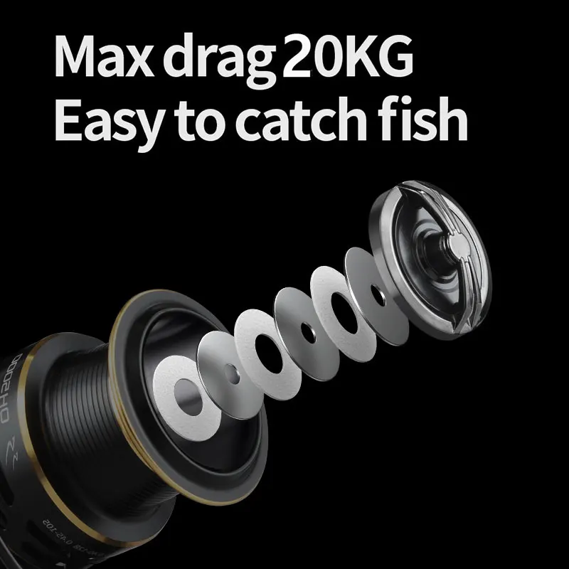 LINNHUE Carp Fishing Reel Spin - Reel Spare Spool review and price